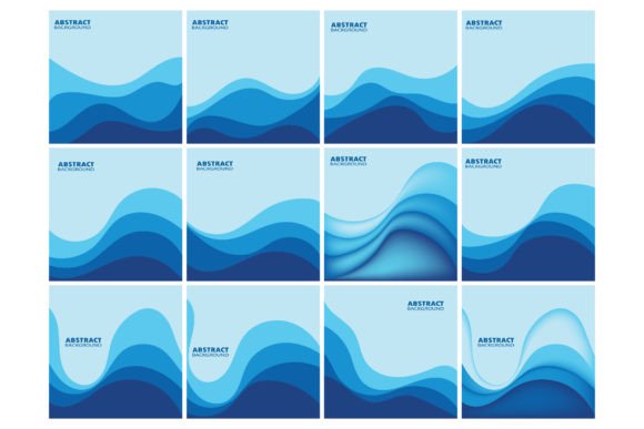 Abstract Background Wave Design Vector: Your Dynamic Canvas