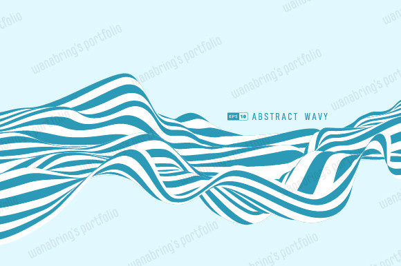 Abstract Blue and White Minimal Stripe: A Fresh Approach to Modern Design