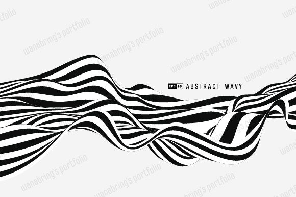 Black and White Minimal Stripe: Clean Lines for Modern Design