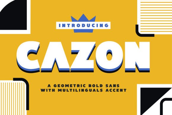 Cazon: The Geometric Sans Serif for Modern Design