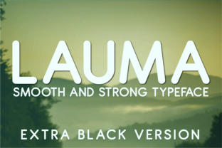 Lauma Extra Black: A Bold, Friendly Sans Serif for Modern Brands