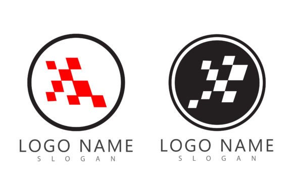 Mastering the Race Flag Logo Vector Design Aesthetic