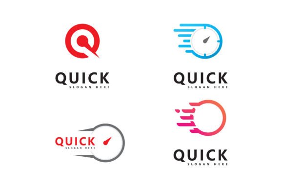 Quick Time Logo Vector Template: A Designer's Take on Dynamic Branding