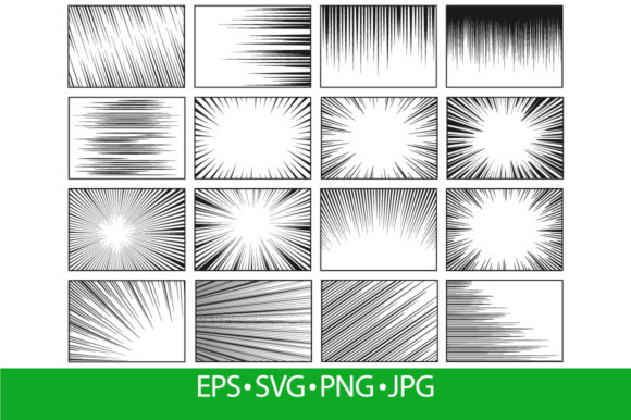 Speed Lines Backgrounds: Capturing Motion in Your Designs