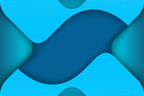 X Shape Background Blue Halftone: A Designer's Retro Tool